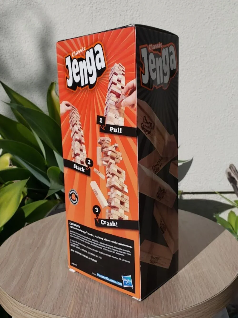 NEW Jenga Tower wooden blocks game board game Tabletop boardgame EASTER BASKET G